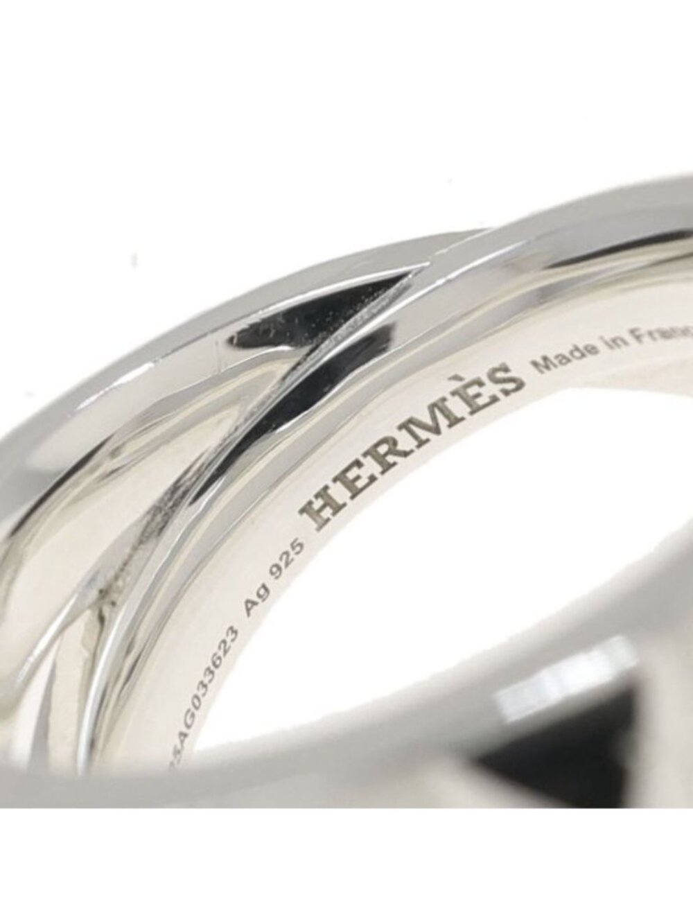 Hermes Clou de H Double Ring - Picture 9 of 11